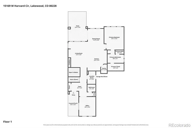 15169 W Harvard Circle Lakewood, CO 80228