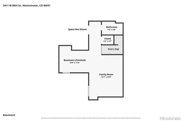 3411 W 98th Drive #C Westminster, CO 80031