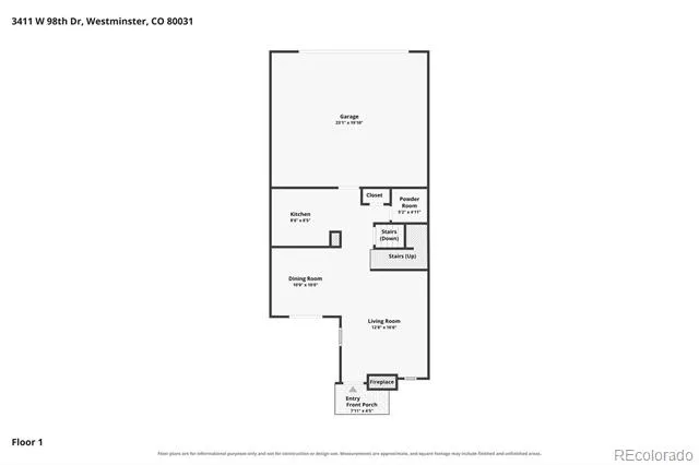 3411 W 98th Drive #C Westminster, CO 80031