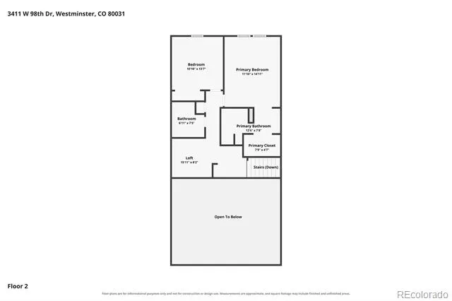 3411 W 98th Drive #C Westminster, CO 80031