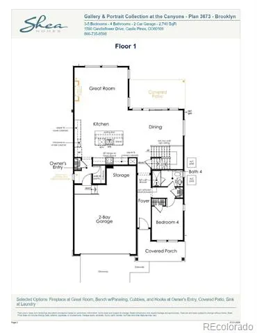 1211 Bridgefield Road Castle Pines, CO 80108