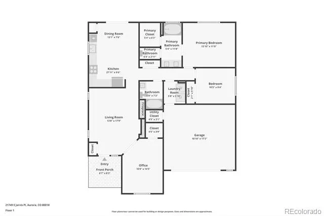 21749 E Jarvis Place Aurora, CO 80018