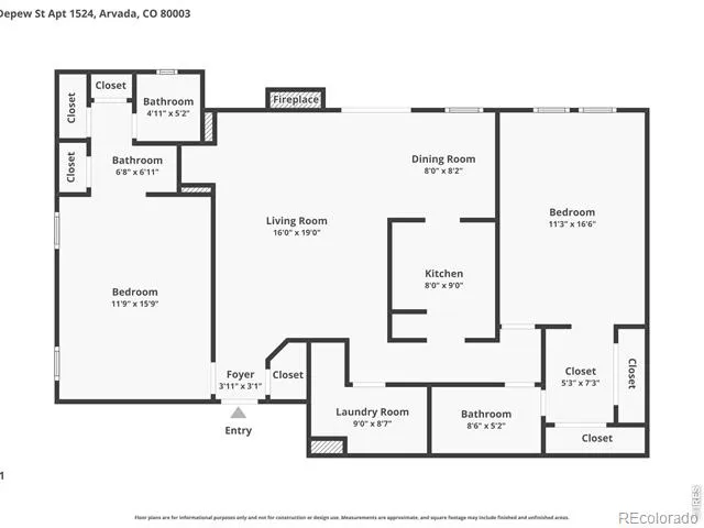 7700 Depew Street #1524 Arvada, CO 80003