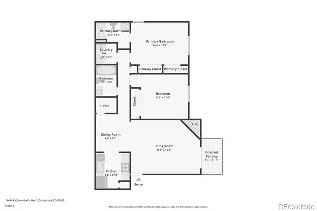 14484 E Colorado Drive #204 Aurora, CO 80012