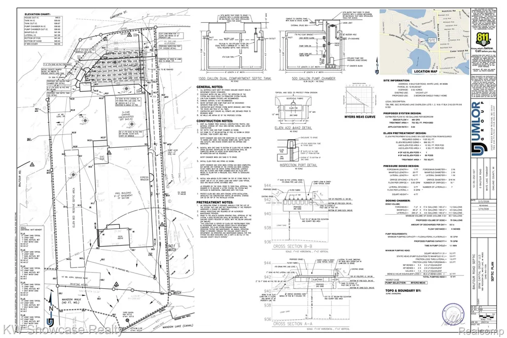 Balfour (Corner of Balfour & Garforth) Street White Lake Charter Township, MI 48383