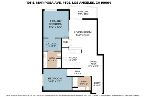105 S Mariposa Avenue #502