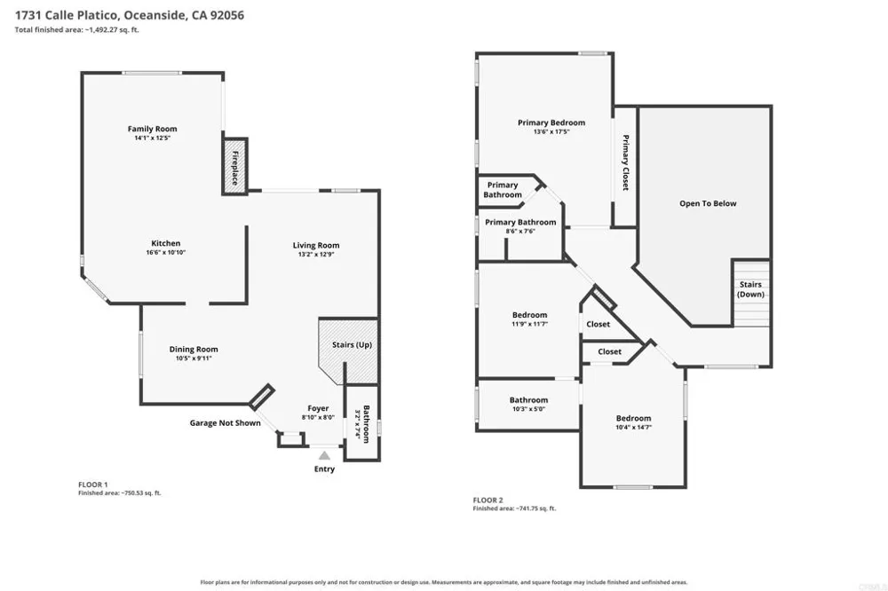 1731 Calle Platico Oceanside, CA 92056
