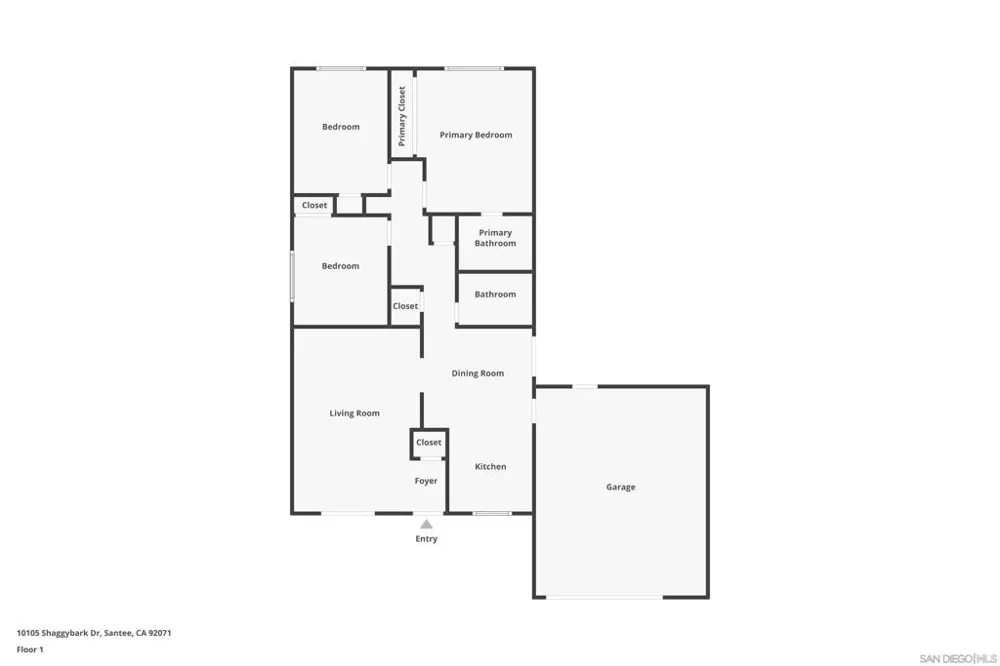 10105 Shaggybark Dr Santee, CA 92071