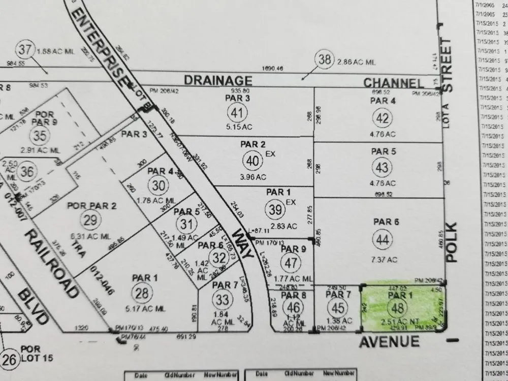 54 & Polk Street Coachella, CA 92236