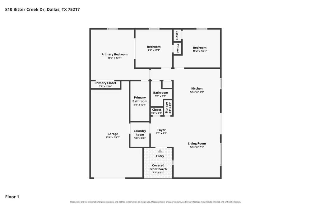 810 Bitter Creek Drive Dallas, TX 75217