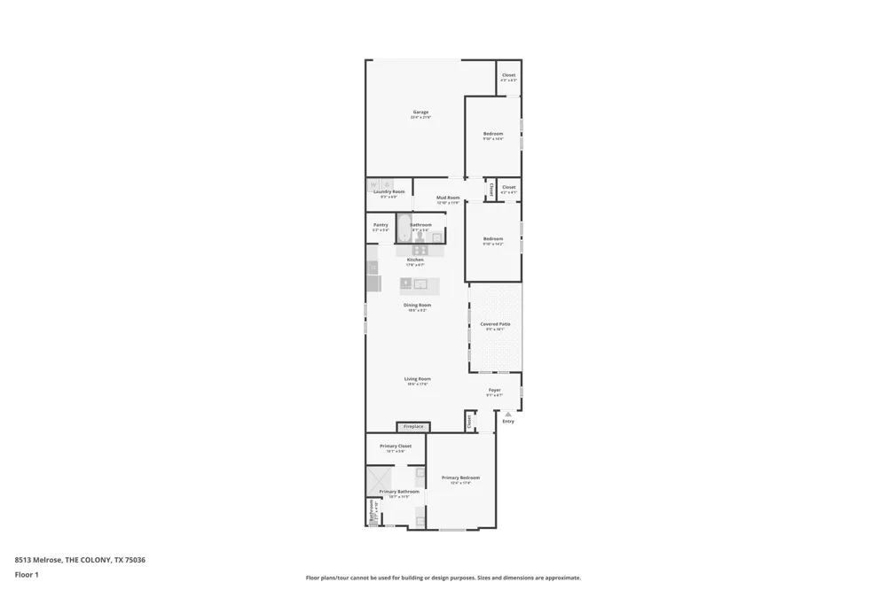 8513 Melrose The Colony, TX 75056