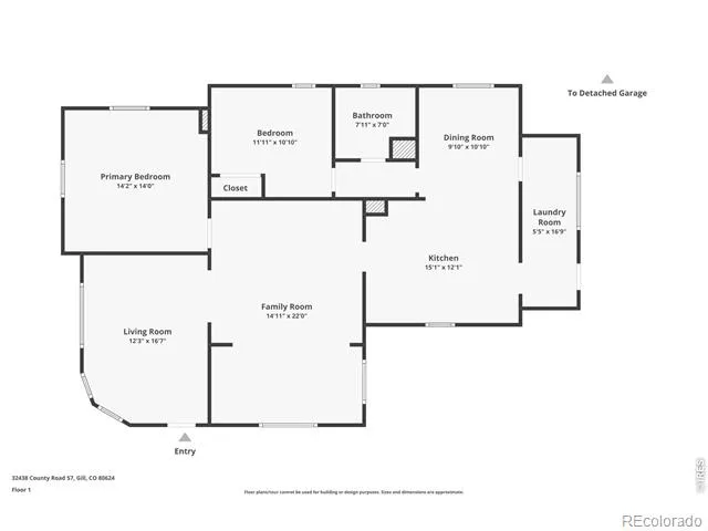 32438 County Road 57 Gill, CO 80624