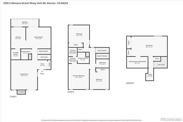 1050 S Monaco Parkway #99 Denver, CO 80224