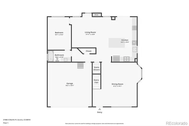 21986 E Oberlin Place Aurora, CO 80018
