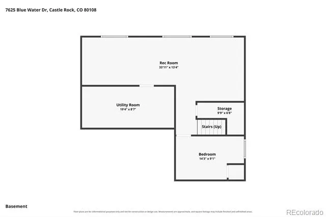7625 Blue Water Drive Castle Rock, CO 80108
