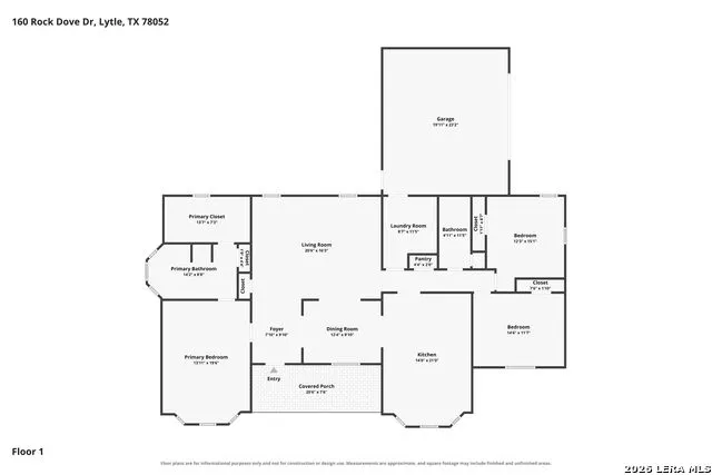 160 Rock Dove Lytle, TX 78052