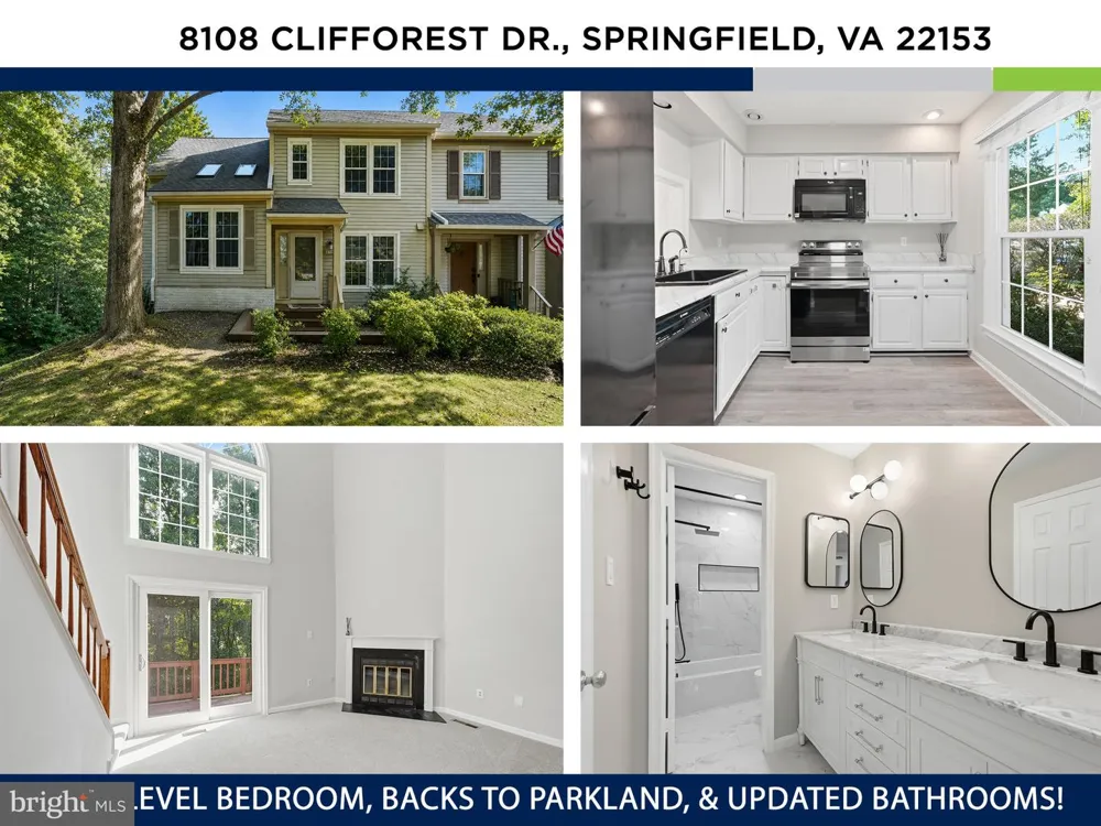 8108 CLIFFOREST DRIVE Springfield, VA 22153