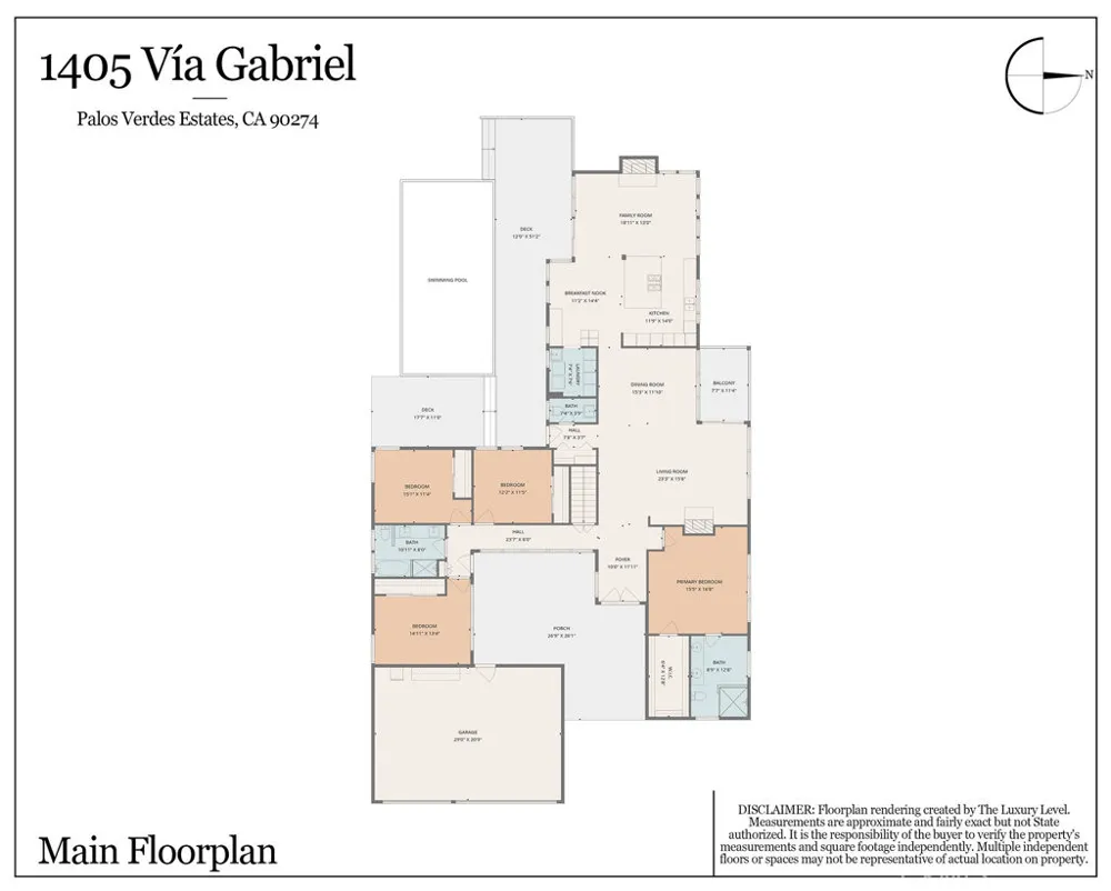 1405 Via Gabriel Palos Verdes Estates, CA 90274