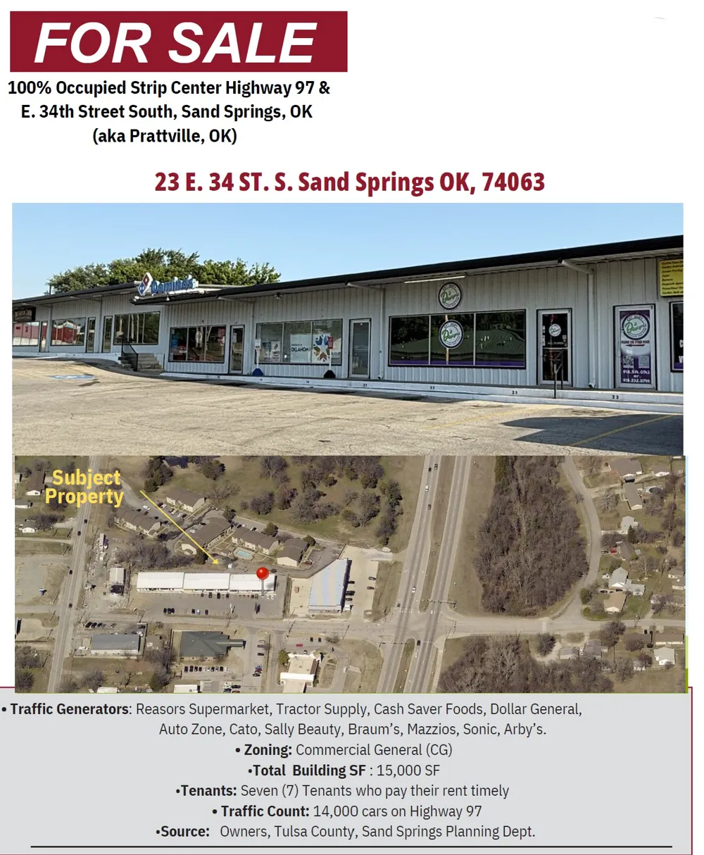 23 E 34th Street Sand Springs, OK 74063