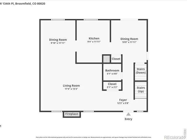 3118 W 134th Place Broomfield, CO 80020