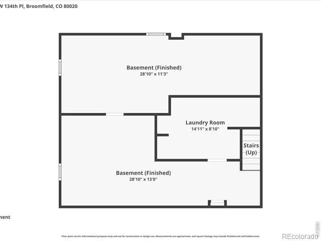 3118 W 134th Place Broomfield, CO 80020