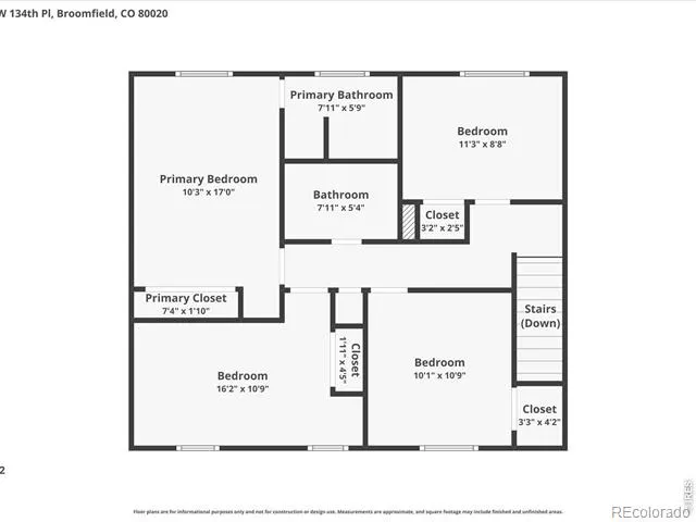 3118 W 134th Place Broomfield, CO 80020