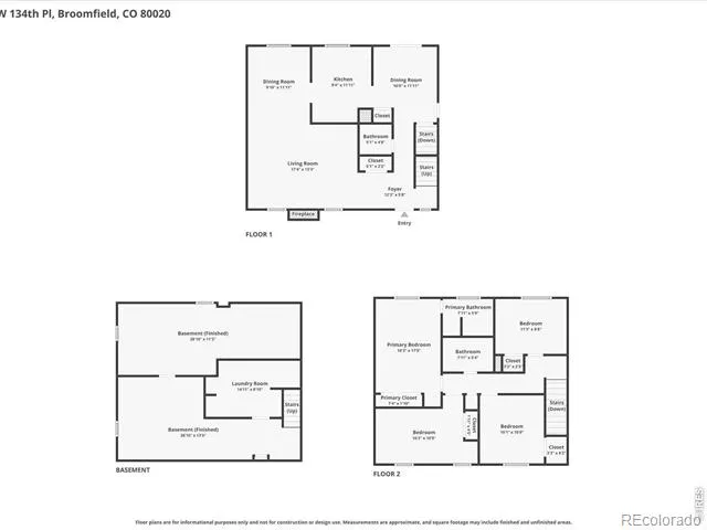 3118 W 134th Place Broomfield, CO 80020