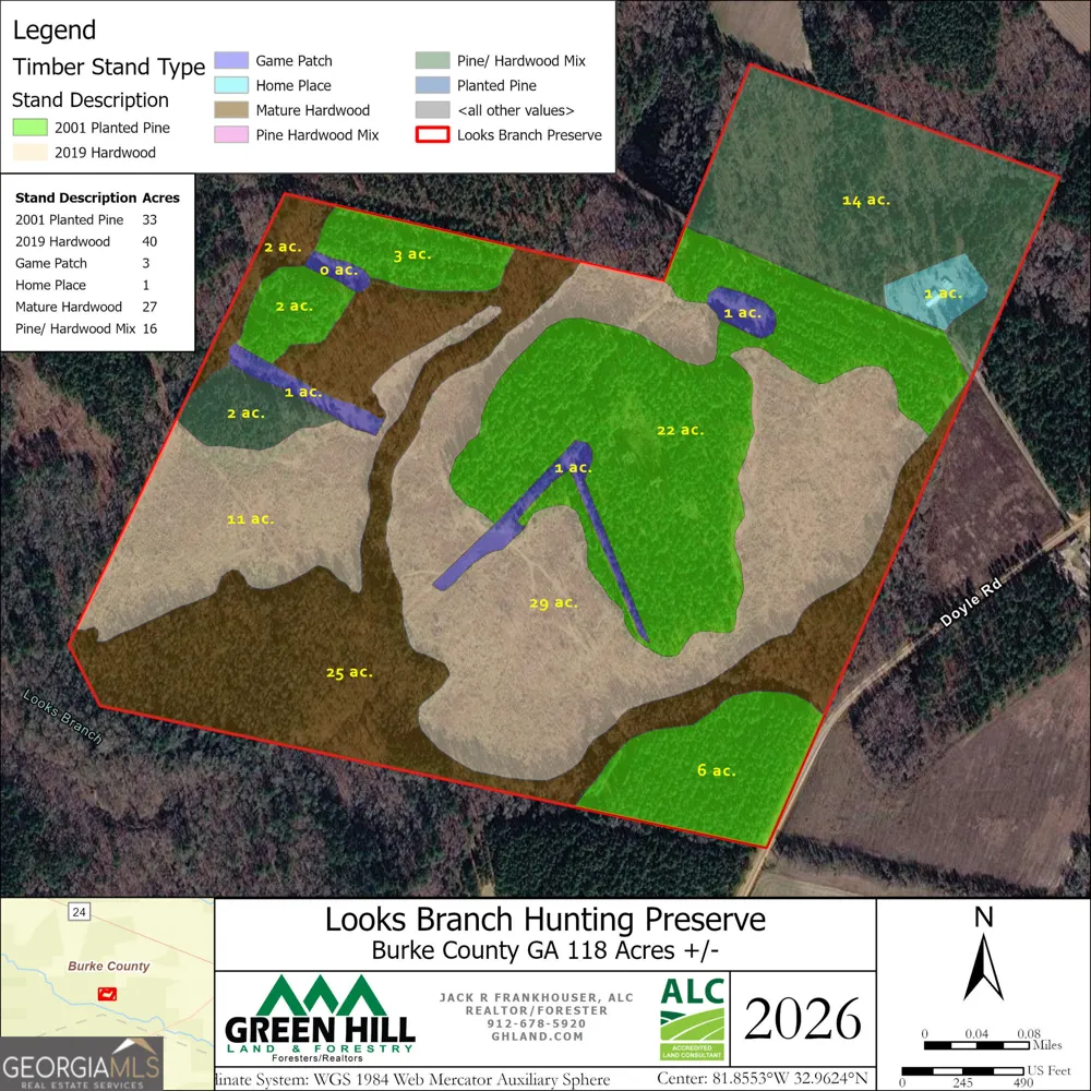 1362 Doyle RD Sardis, GA 30456
