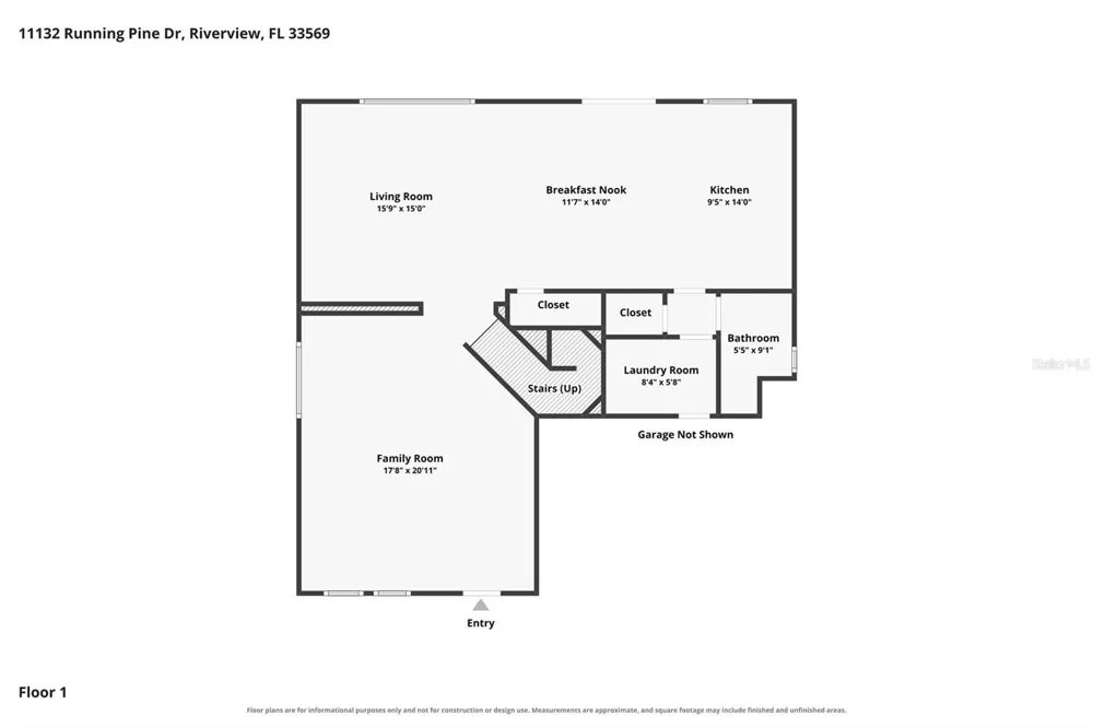 11132 RUNNING PINE DRIVE Riverview, FL 33569
