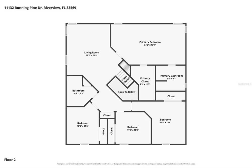 11132 RUNNING PINE DRIVE Riverview, FL 33569