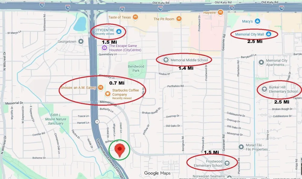 214 Mignon Lane Houston, TX 77024