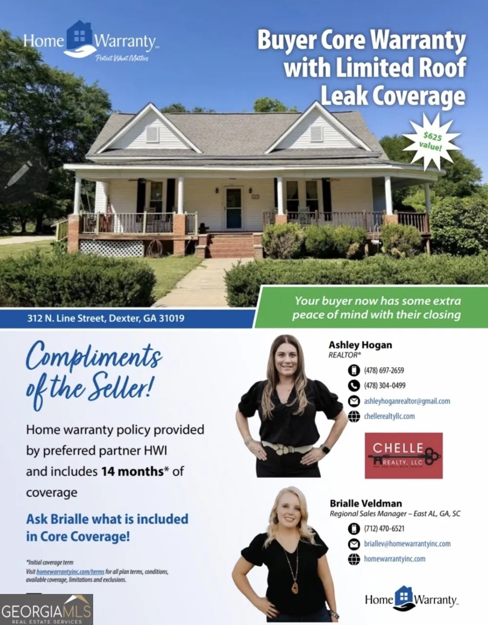 312 N Line ST Dexter, GA 31019
