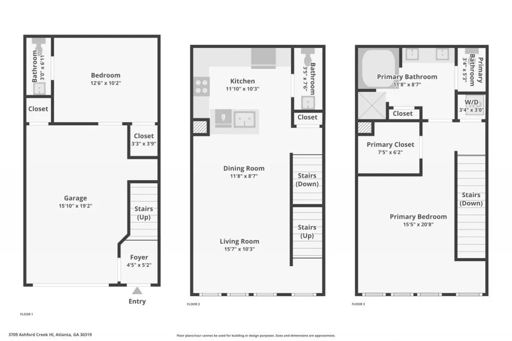 3709 Ashford Creek Hill NE Atlanta, GA 30319