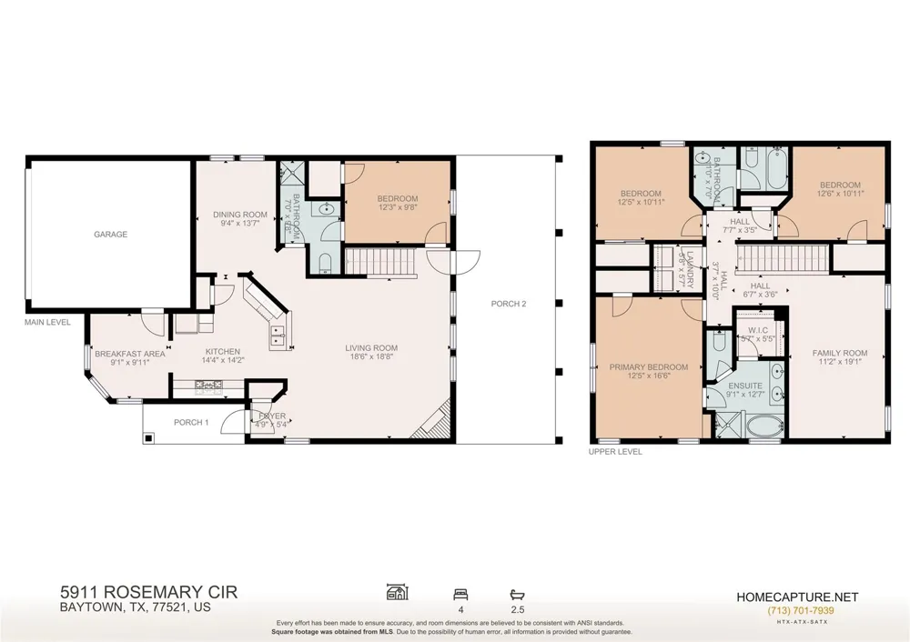 5911 Rosemary Circle Baytown, TX 77521