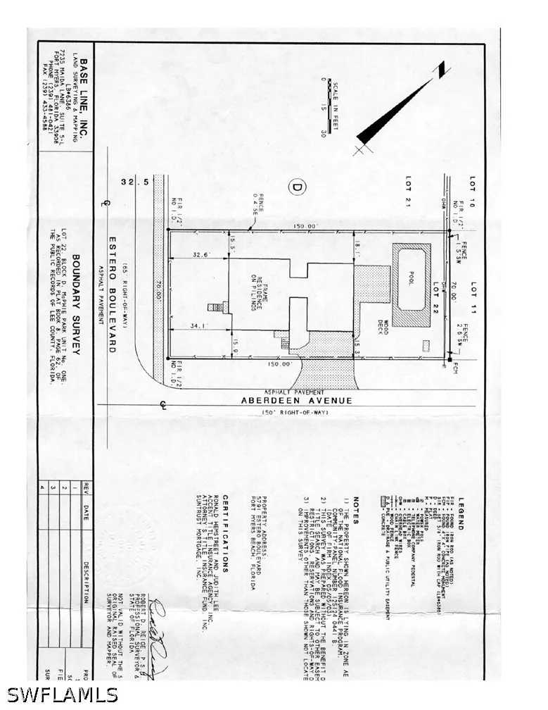 ESTERO BOULEVARD Fort Myers Beach, FL 33931