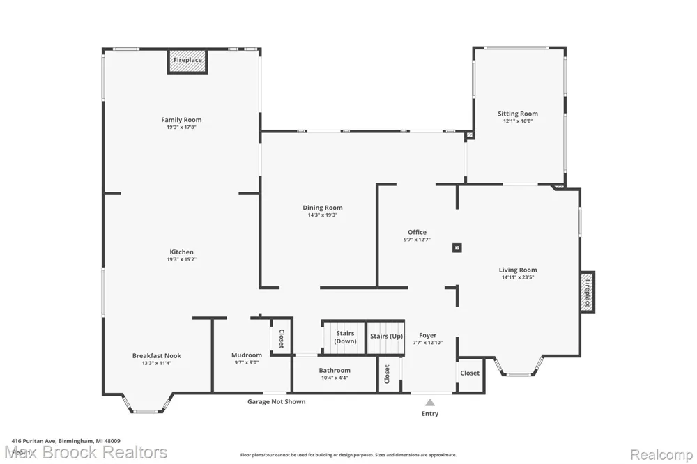 416 Puritan Avenue Birmingham City, MI 48009