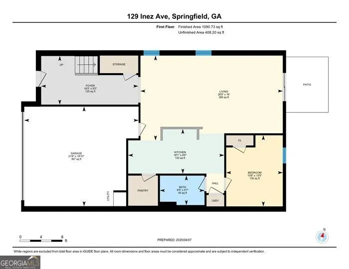 129 Inez AVE Springfield, GA 31329