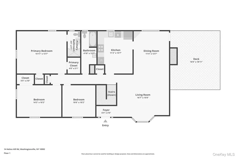 14 Helms Hill Road Washingtonville, NY 10992