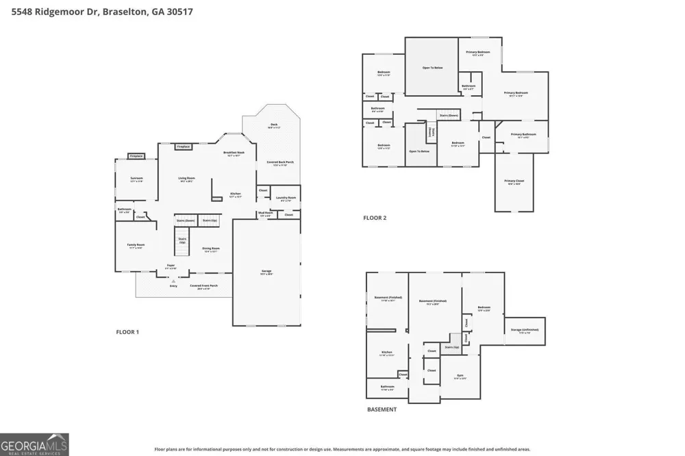 5548 Ridgemoor DR Braselton, GA 30517