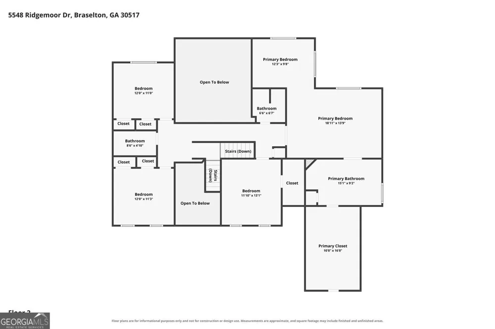 5548 Ridgemoor DR Braselton, GA 30517