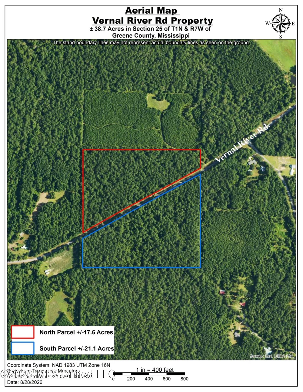 Vernal River Lucedale, MS 39452