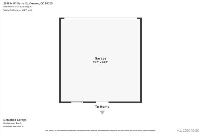 2658 Williams Street Denver, CO 80205