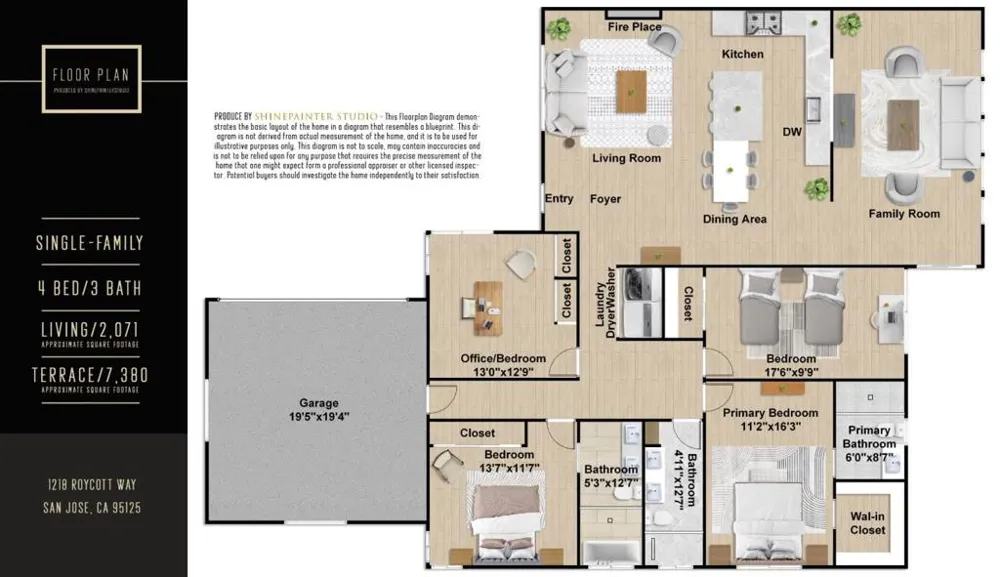 1218 Roycott Way San Jose, CA 95125