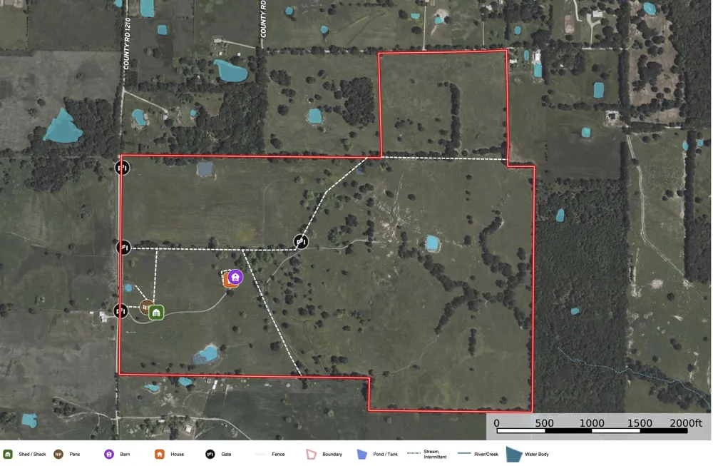 695 County Road 1210 Lake Creek, TX 75450