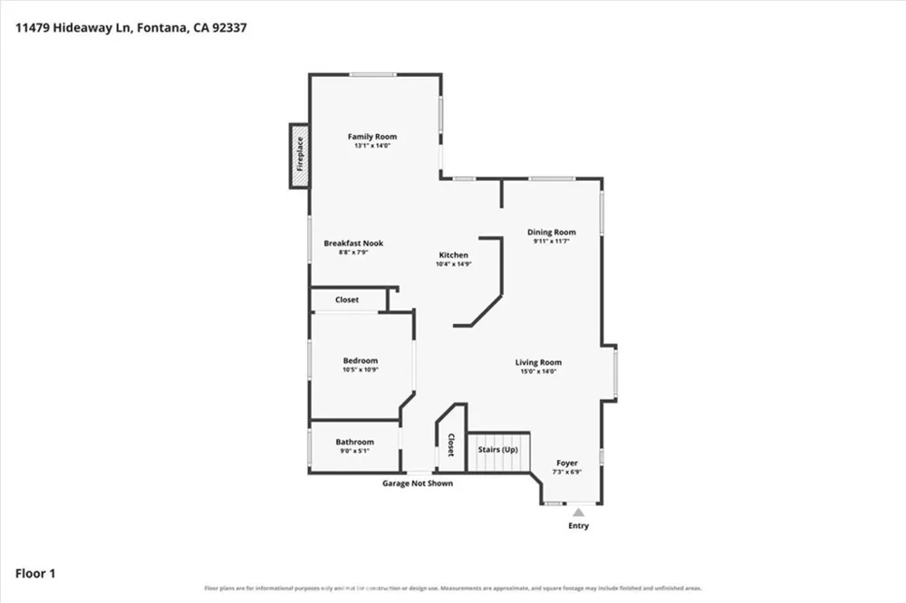 11479 Hideaway Lane Fontana, CA 92337