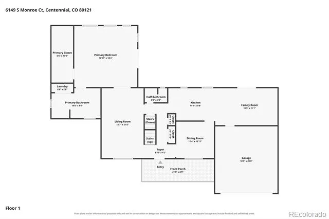 6149 S Monroe Court Centennial, CO 80121
