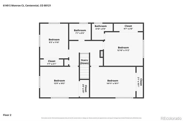 6149 S Monroe Court Centennial, CO 80121