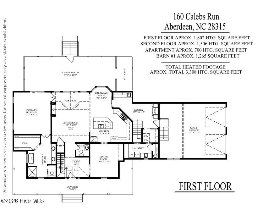 160 Calebs Run Aberdeen, NC 28315