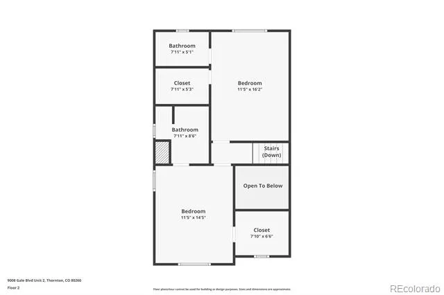 9008 Gale Boulevard #2 Denver, CO 80260