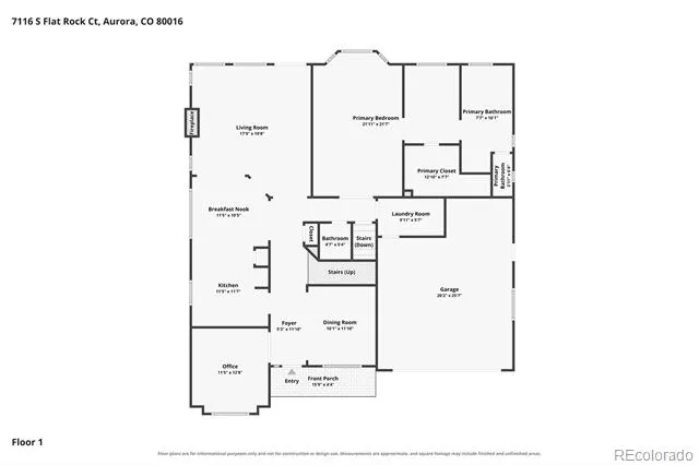 7116 S Flat Rock Court Aurora, CO 80016